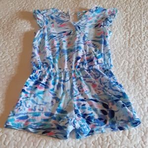 Euc!! Lilly Pulitzer Girls  Romper